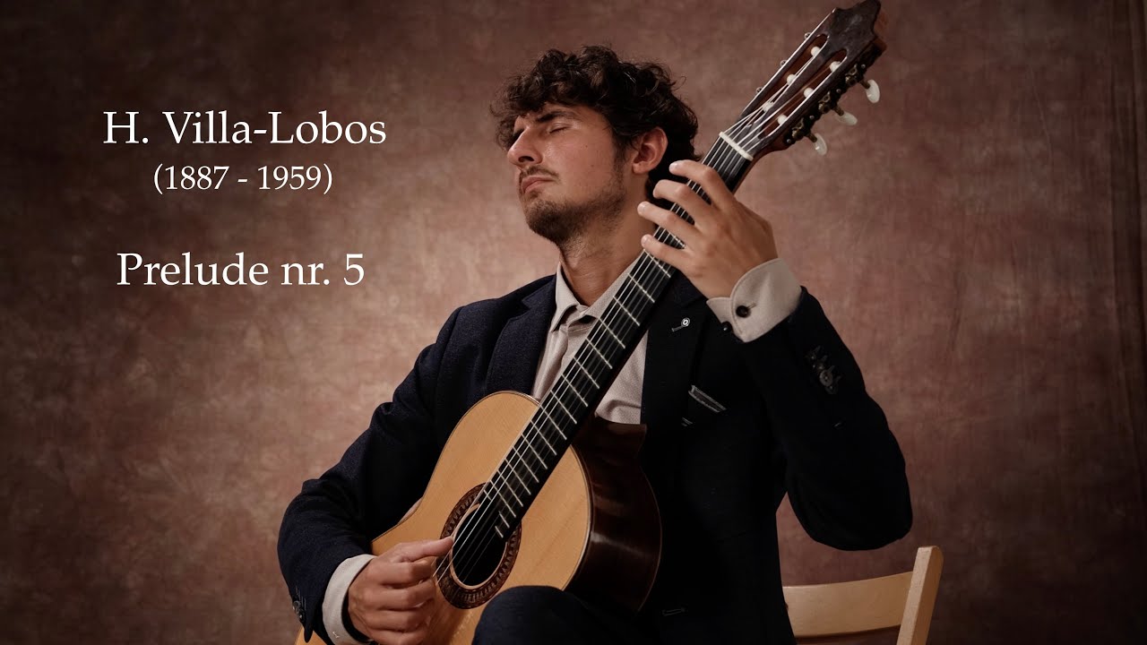 Silvan de Smit performs Villa-Lobos — Prelude No. 5